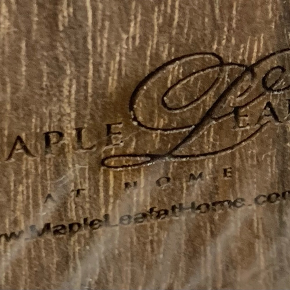 NEW Premium Hard Maple Wood Live Edge Charcuterie Board with Handle 
23” X 14” - Picture 6 of 10